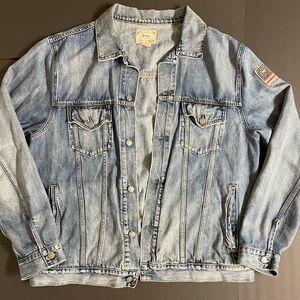 Polo by Ralph Lauren Men's Light Blue Denim Jacket